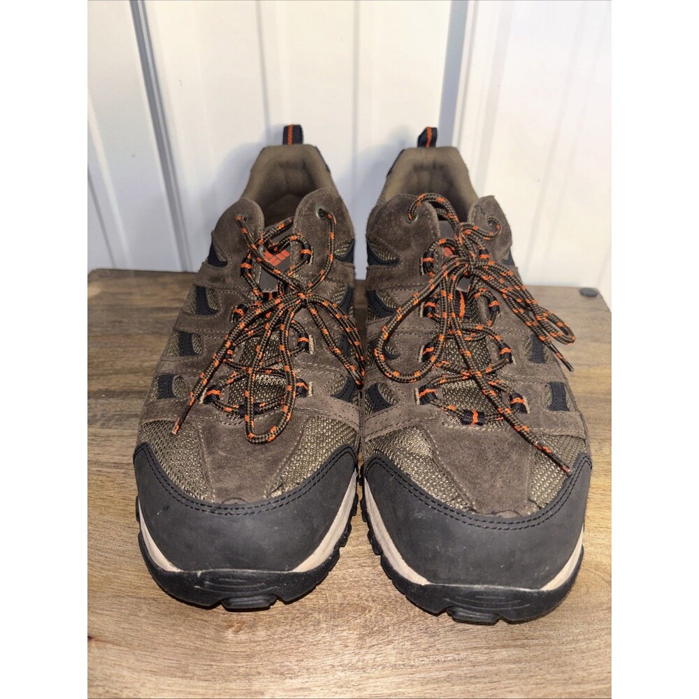 Columbia Mens 13W Crestwood Brown Shoes - Picture 2 of 6